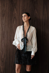 Birds and arrows skirt