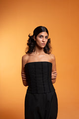 Black panther corset