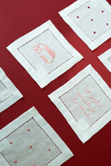 The holiday tweets coasters