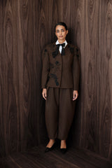 Winter vines blazer