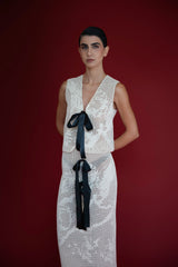 Ribbons  and bows skirt