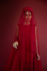 Portrait in red fez