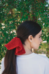 A cherry crochet band