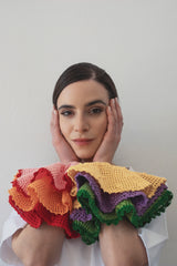 A rose crochet band