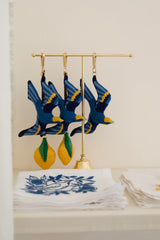 Migrating bird charm
