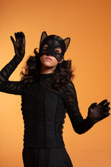 Black panther corset