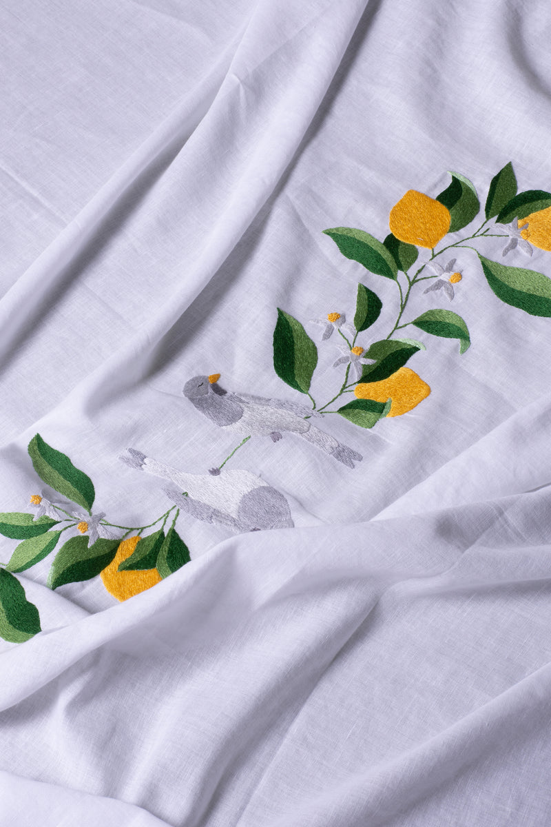 Lemon tree tablecloth